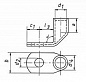 Наконечники медные нелуженые угловые 90 DIN Klauke 120 мм? под винт М14 {klk169R14BK} (10 шт.)