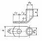 Наконечники медные нелуженые угловые 90 DIN Klauke 120 мм? под винт М14 {klk169R14BK} (10 шт.)
