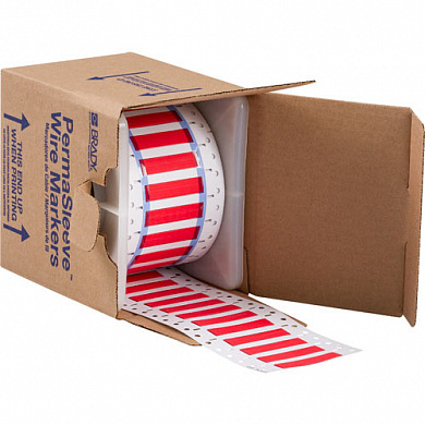 3PS-500-2-RD Термоусадочный маркер Permasleeve Brady, brd17205